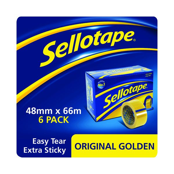 Sellotape Golden Tape 48mmx66mm image