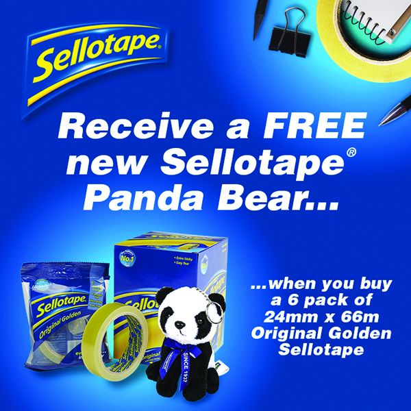 Sellotape Golden Tape 24mmX66m image