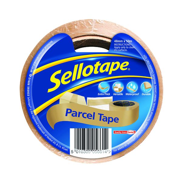 Sellotape Parcel Tape Brown image