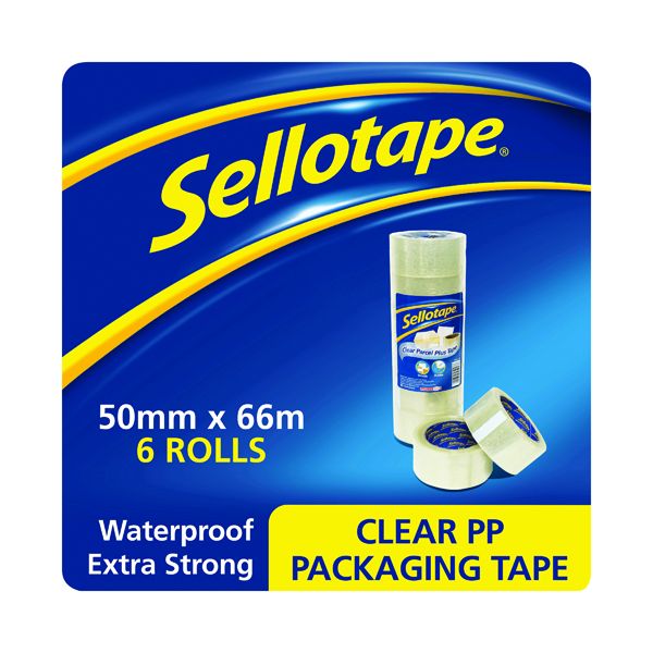 Sellotape Packaging Tape 50mmx66m CLR image