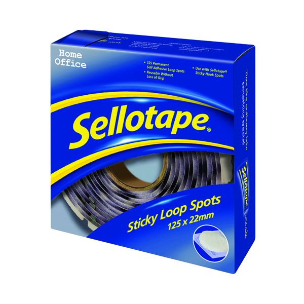Sellotape Sticky Loop Spots 22mm image