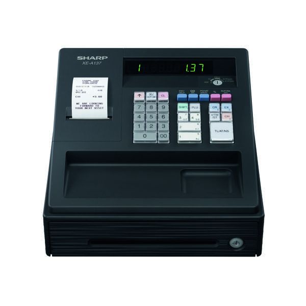 Sharp Cash Register Black image
