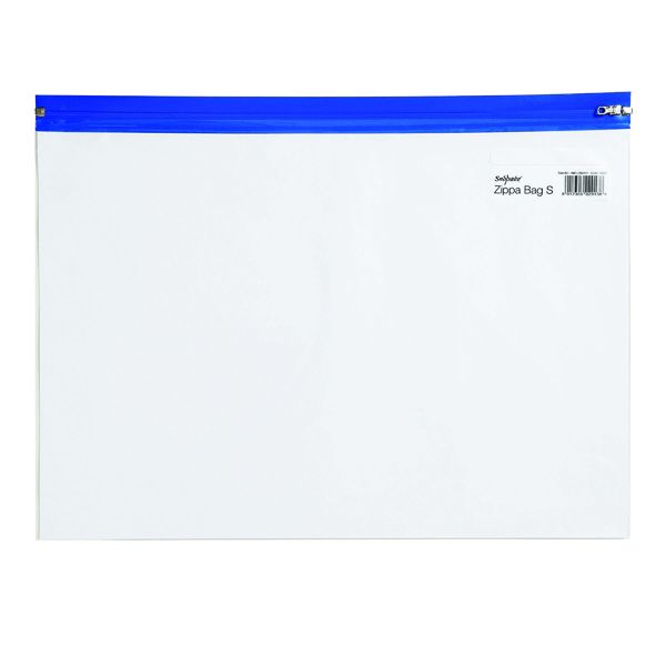 Snopake Zippa-Bag S A4 Blue Pk25 image