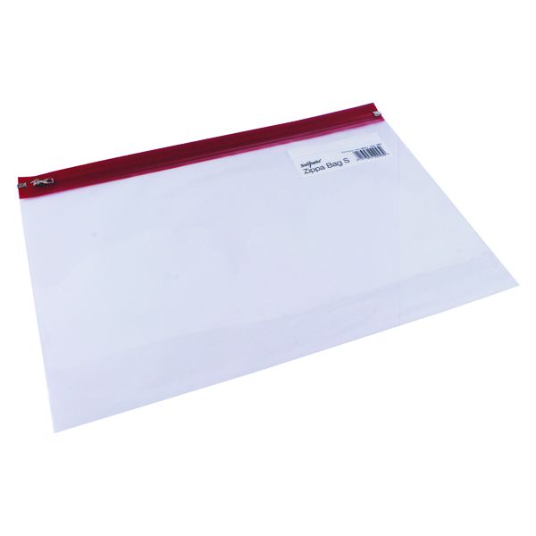 Snopake Zippa Bag A4 Plus Red 12805 image