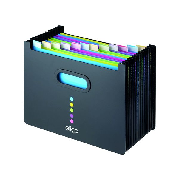Snopake Eligo Dsk Exp 13Pt L/Scpe Bk image