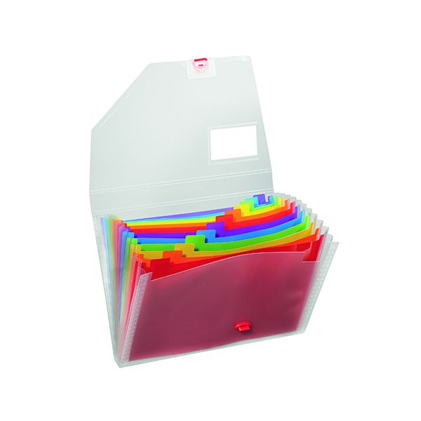 Snopake Rainbow Expand Organiser A4 image