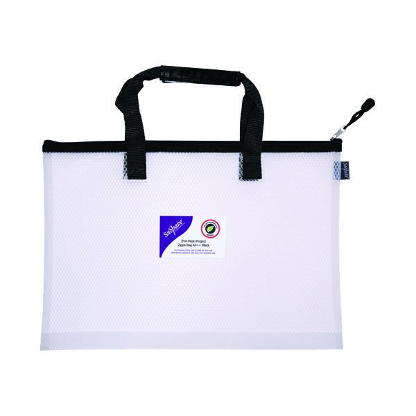 Snopake EVA Zippa Bag 480x350mm Blk image