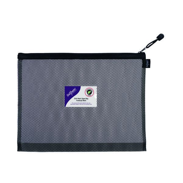 Snopake Eva Mesh Zippa-Bag HC FC Bk image