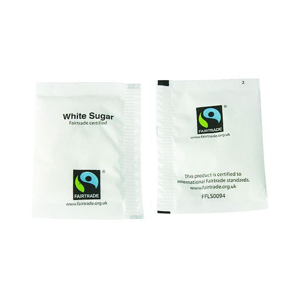 Fairtrade White Sugar Sachets image