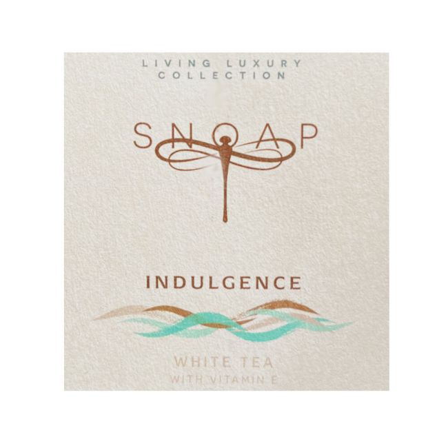 Snoap Indulgence White Tea with Vitamin E Soap LLIS1 image 1