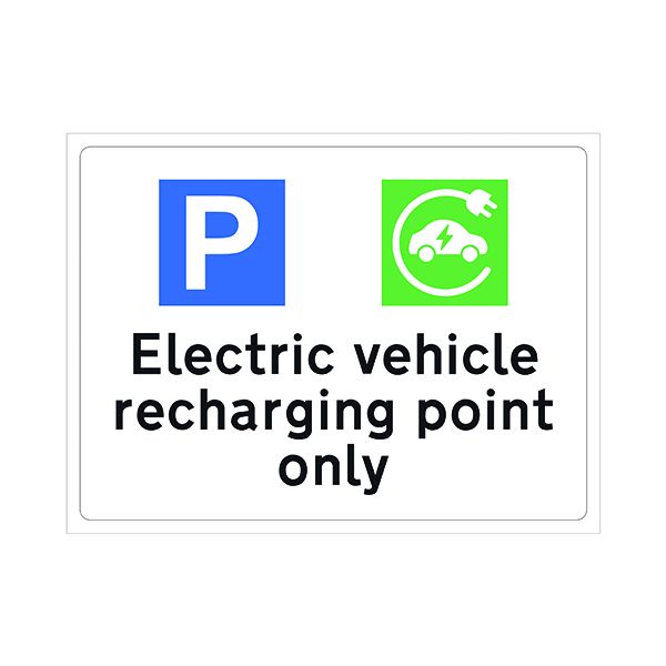 Spectrum Safety Sign Elct Veh Rechg image