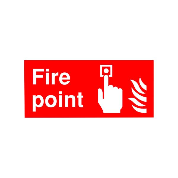 Signslab 100X200 Fire Point S/A image