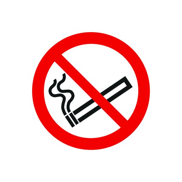 Signslab 50X50 No Smoking Symbol S/A image