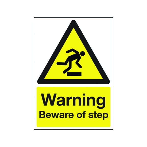 Signslab A5 Beware Of Step Pvc image