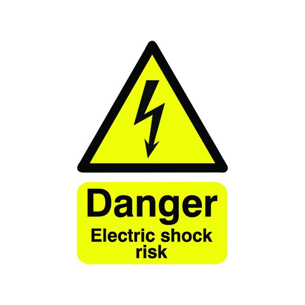 Signslab A5 Elect Shock Risk S/A image