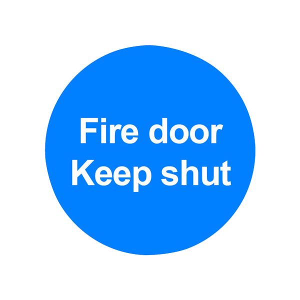 Signslab Fire Door Keep Shut Pvc image