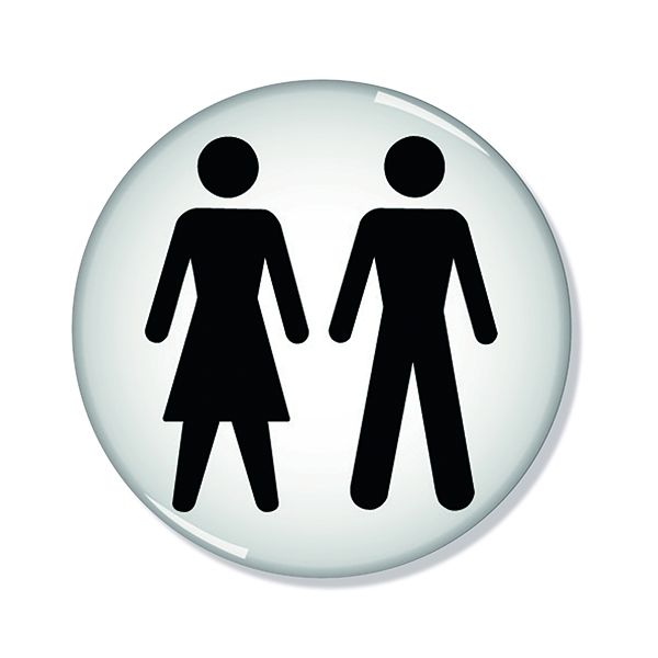 Signslab 60Mm Women Men Symbol image