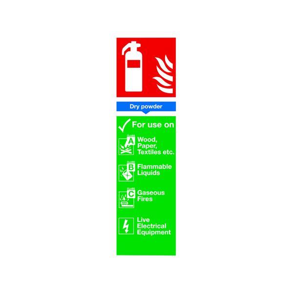Sign Fire Equp Dry Pwdr 300x100 PVC image