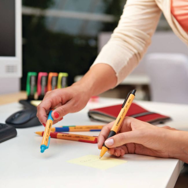 Stabilo Pointball Retractable Ballpoint Pen Assorted (Pack of 6) 6030/6 image 5