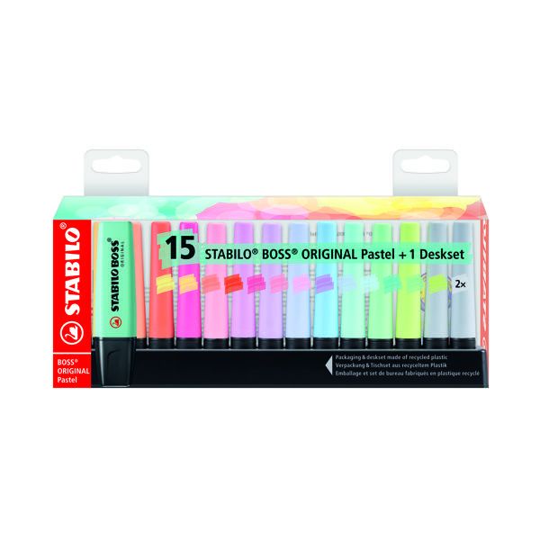 Stabilo Orig Box Hler Pastel Set P15 image