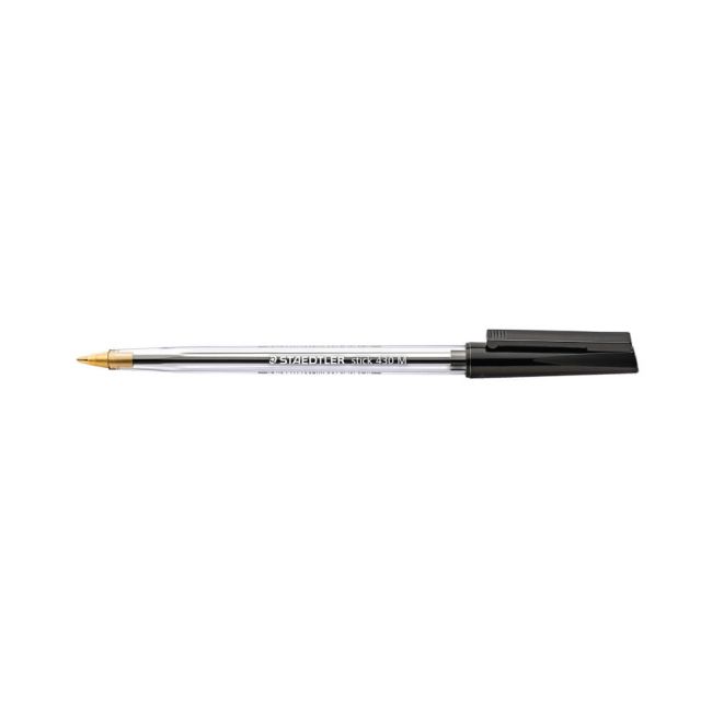 Staedtler Stick 430 Ballpoint Pens in CDU Black (Pack of 50) 430 M-9CP5 image 3