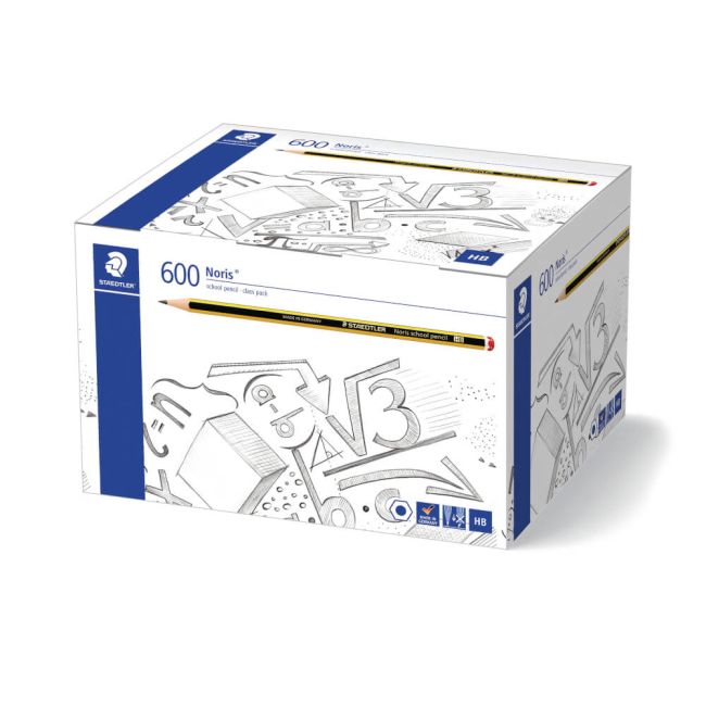 Staedtler Noris School 121 Graphite HB Pencil (Pack of 600) 121 C600 image 2