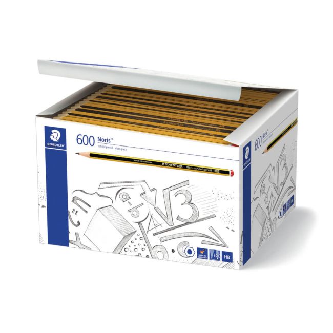 Staedtler Noris School 121 Graphite HB Pencil (Pack of 600) 121 C600 image 3