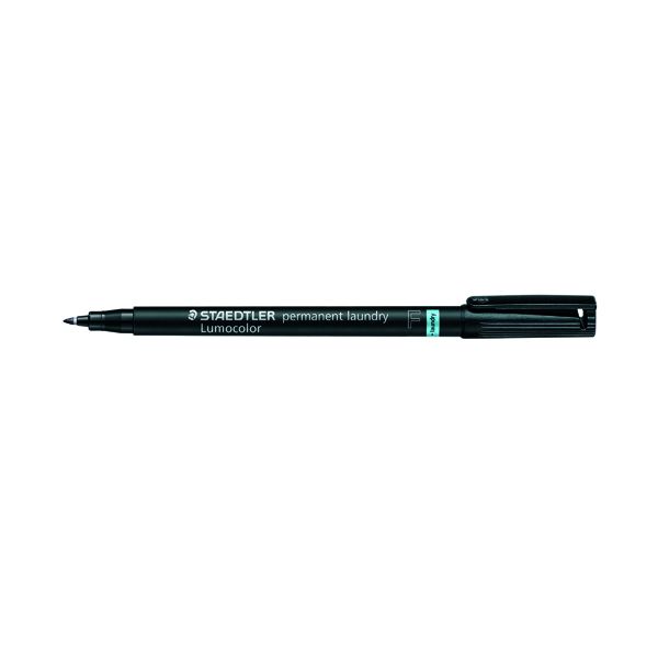 Staedtler Laundry Marker Black Pk10 image