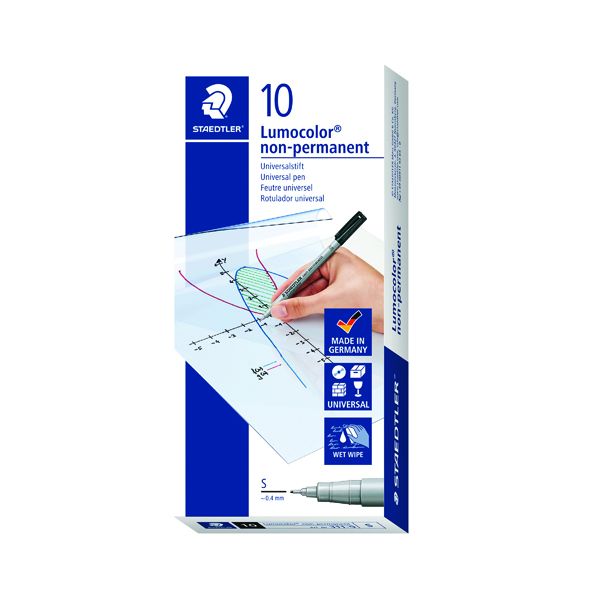 Staedtler Lumocolor Sf Wbase Black image