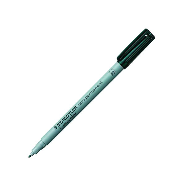 Staedtler Lumocolor Medium Pens Bk image