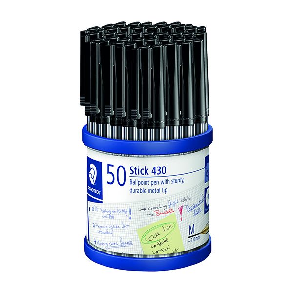 Staedtler Black Stick Bpoint 430-M9 image
