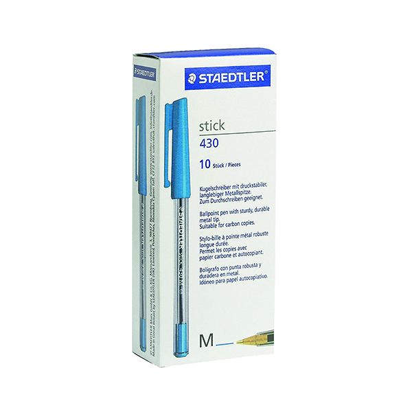 Staedtler 430 Medium Point Pen Blu image