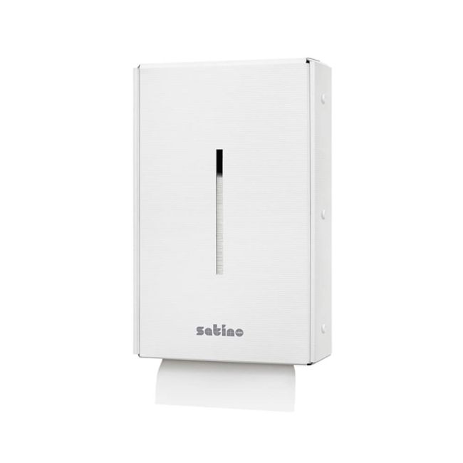 Satino Towel Dispenser Cardboard White (Pack of 6) 332840 image 1