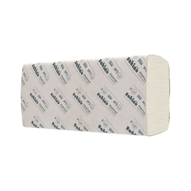 Satino Hand Towel Paper Tissues W-Fold 120 Sheets (Pack of 25) 277340 image 4