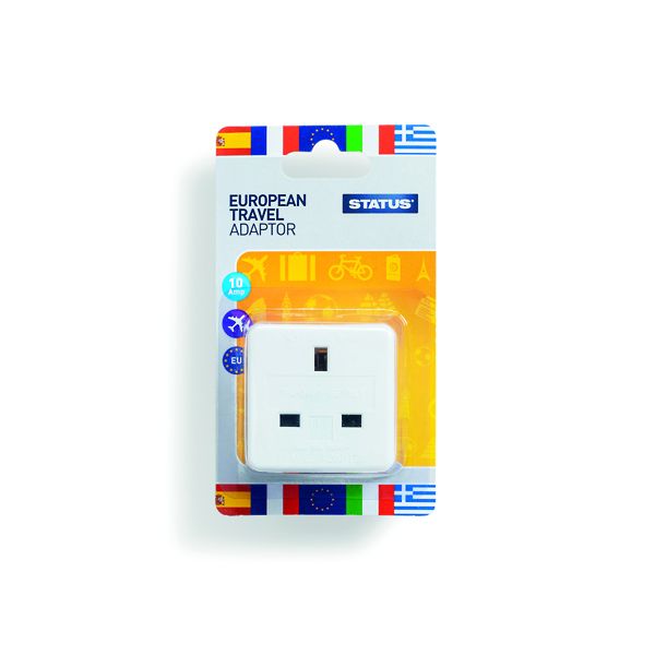 European Travel Adaptor Plug Pk12 image