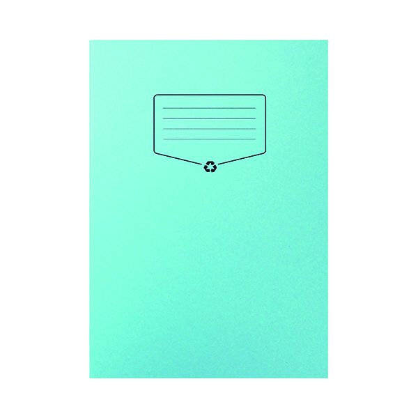 Silvine Rec Ex Bk 7mm Sq A4 Blu Pk10 image