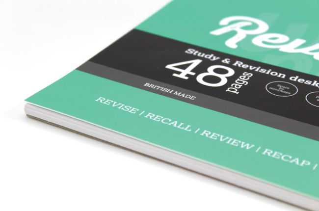 Silvine Revision Desk Pad 360x230mm 48 Sheets (Pack of 5) EX752 image 2