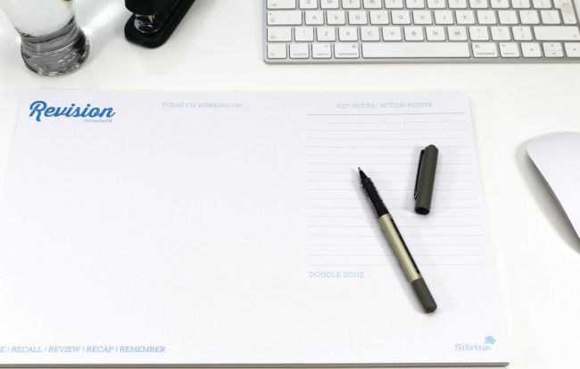 Silvine Revision Desk Pad 360x230mm 48 Sheets (Pack of 5) EX752 image 7