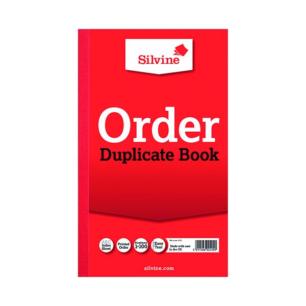 Silvine Duplicate Bk 8.25X5 Order image