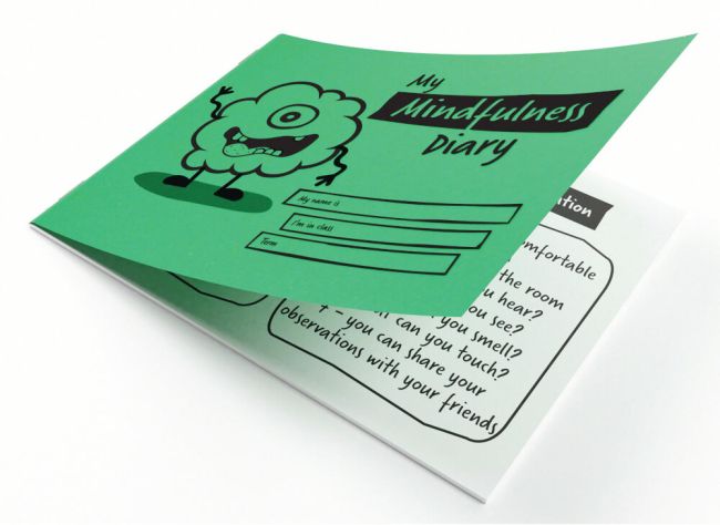 Silvine Primary Mindfulness Journal KS2 Class A5 Green (Pack of 30) EX233 image 3