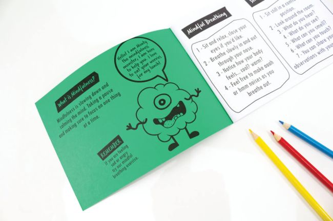Silvine Primary Mindfulness Journal KS2 Class A5 Green (Pack of 30) EX233 image 5