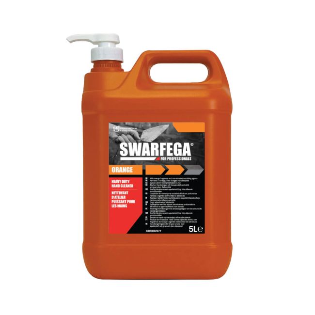 Swarfega Heavy Duty Hand Cleaner Orange 5 Litres SOR5LMP/SGL image 1