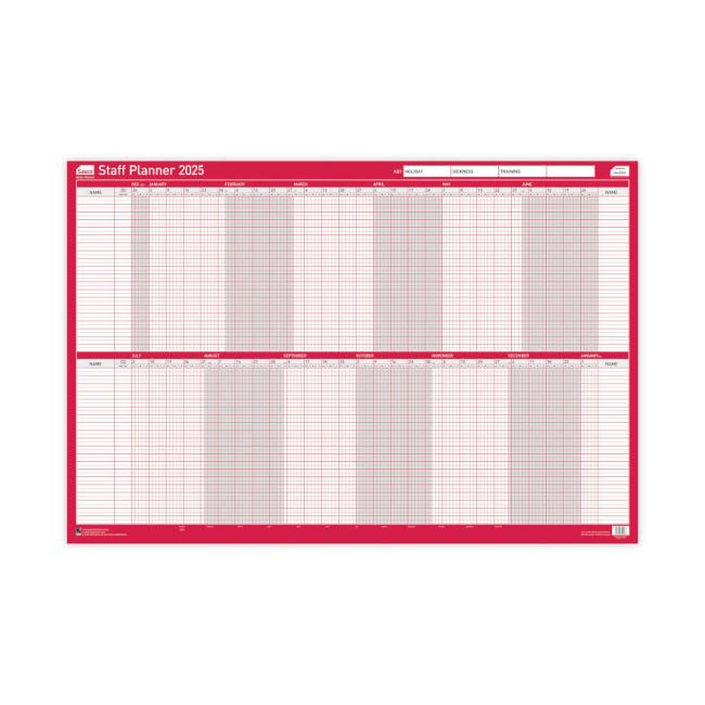 Sasco Staff Planner Mounted 2025 SY1076225 image 1
