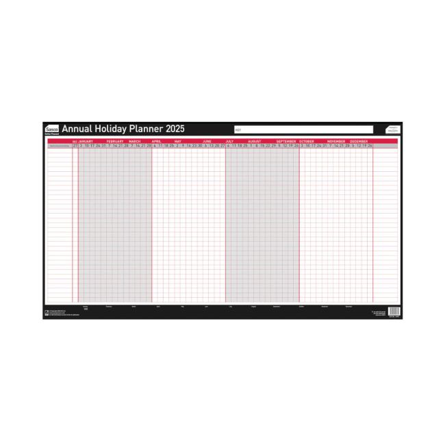 Sasco Annual Holiday Planner 2025 SY1076425 image 1