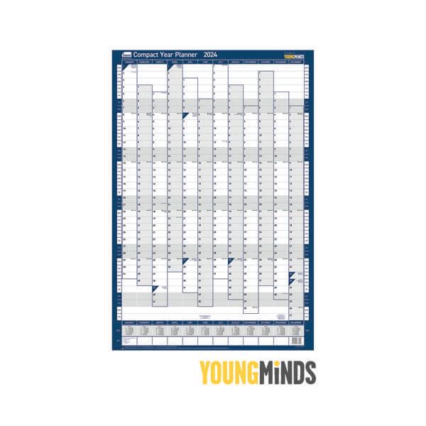 Sasco Compact Year Planner Ptrt 2024 image