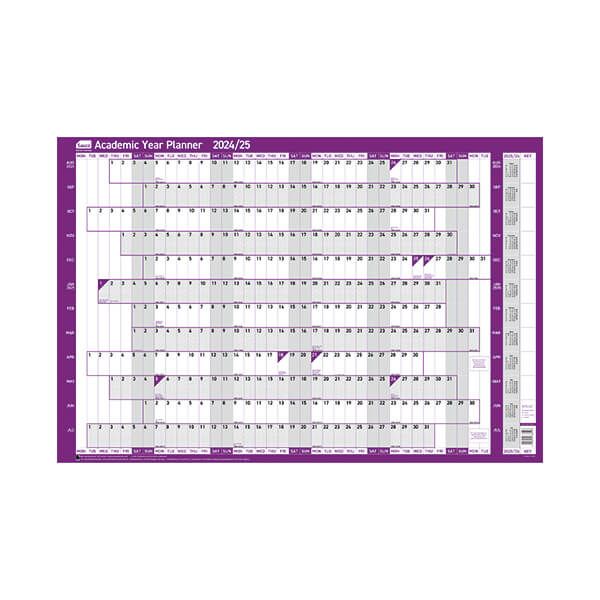 Sasco Acad Year Planner Unmt 2024-25 image