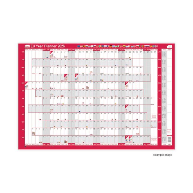 Sasco Year Planner EU Mounted 2026 2410269 image 1