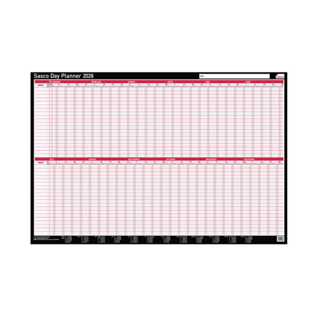 Sasco Day Planner Mounted 2026 2410271 image 1