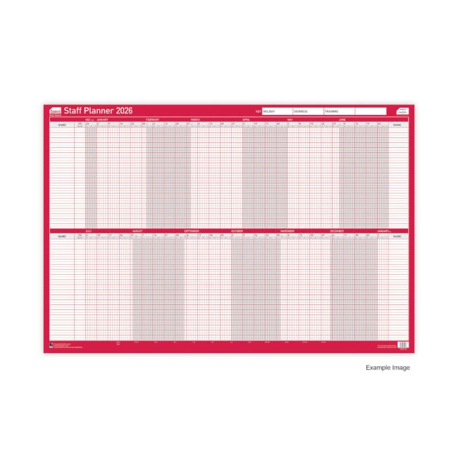 Sasco Staff Planner Mounted 2026 2410275 image 1