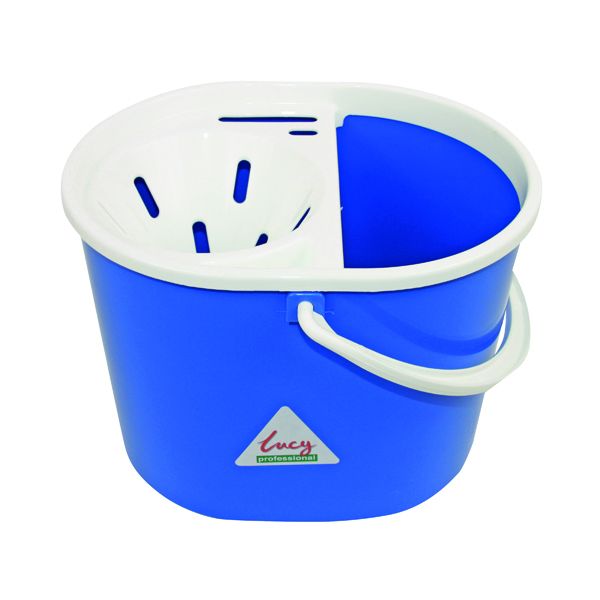 Lucy Mop Bucket 15 Litre Blue image